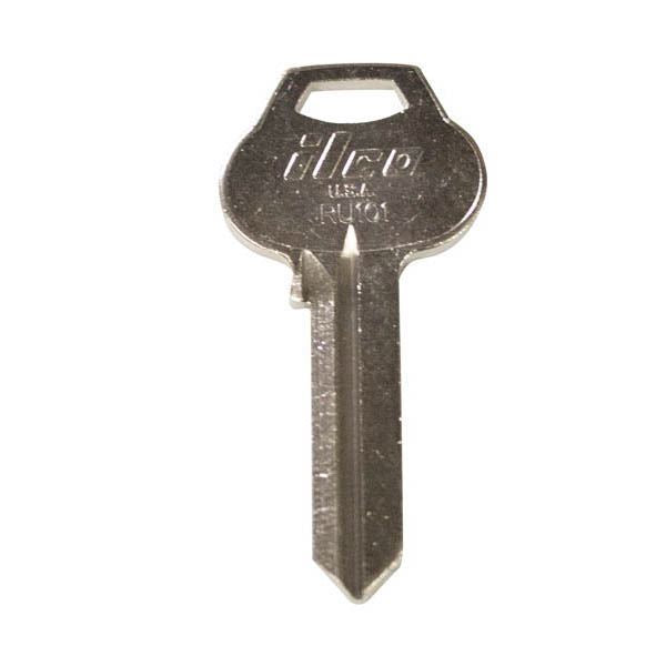 Key Blank A1011L4 RU101 (6 Pin) Nickle plated