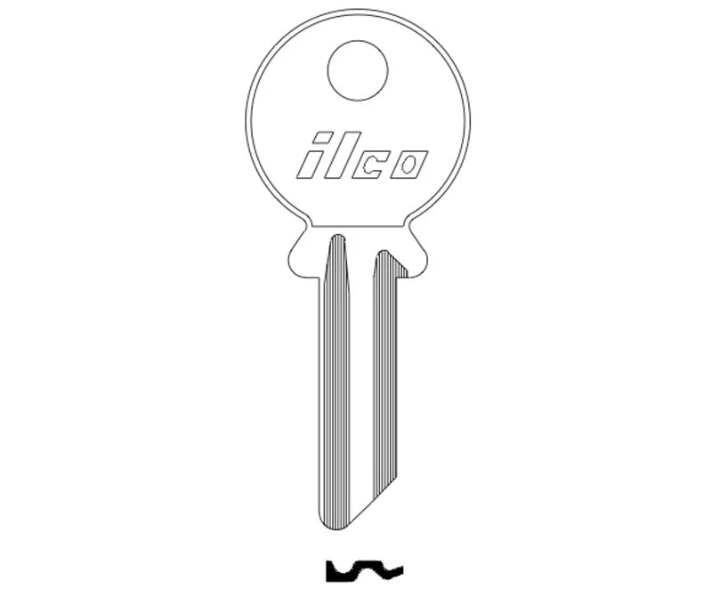 Key Blank AB62ER