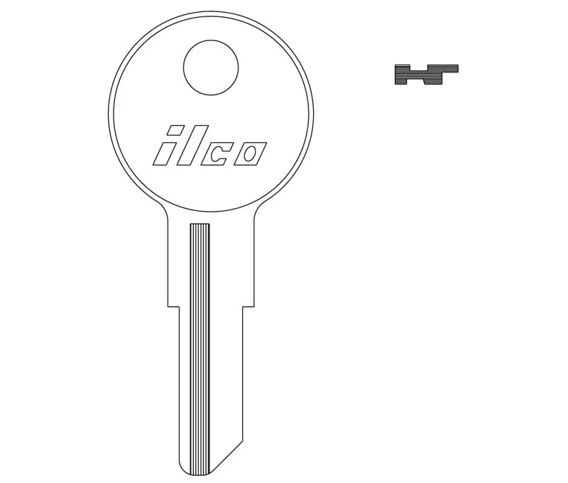 Key Blank 1043C