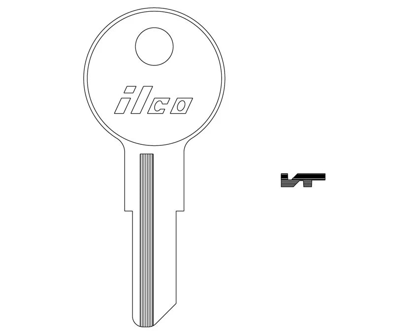 Key Blank 1043D