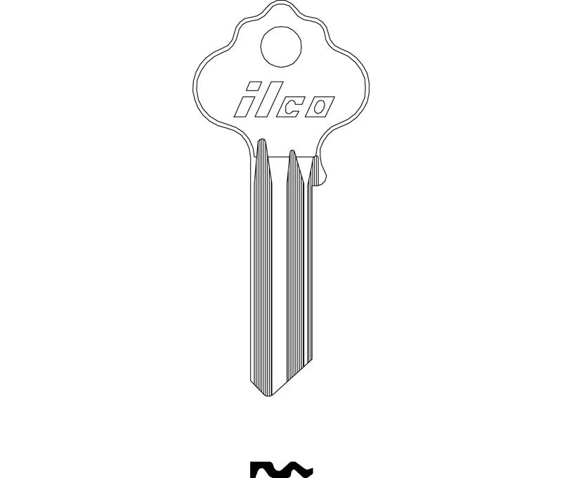 Key Blank 1054MT IN33