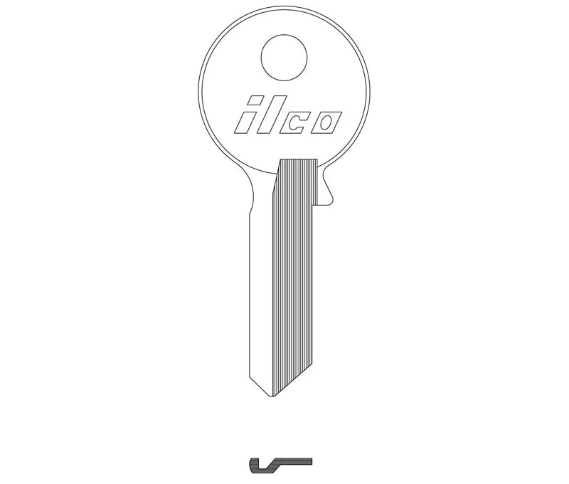 Key Blank 1065E