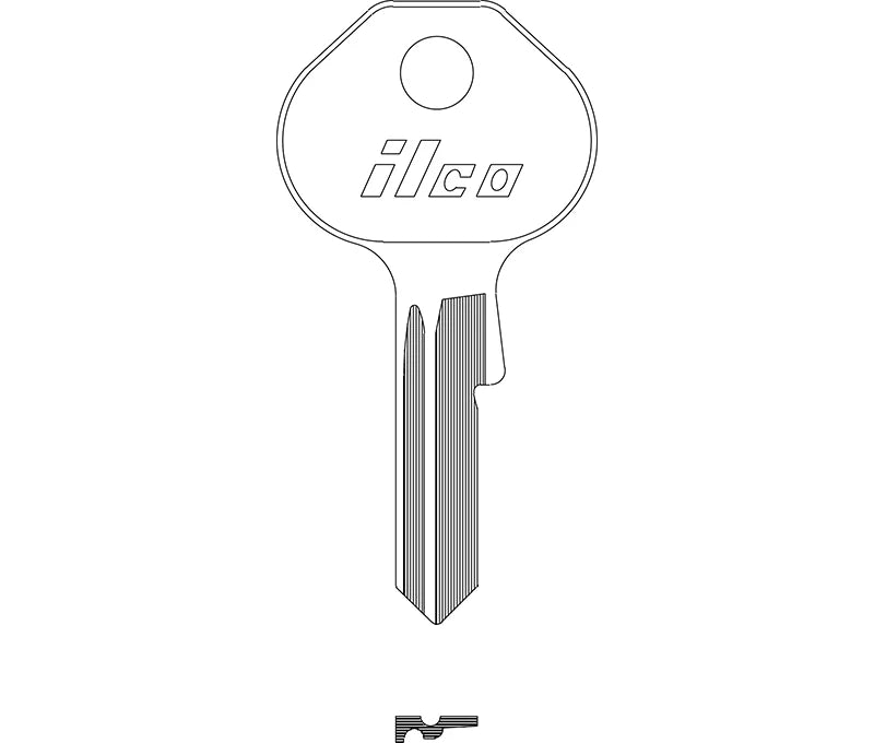 Key Blank 1092-6000 M20