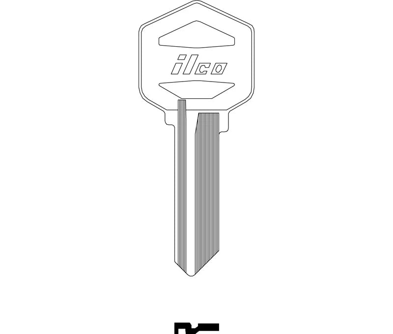 Key Blank EZ1 KW1