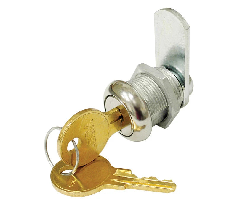 LSDA 5/8" CAM LOCK NICKEL KEYED ALIKE