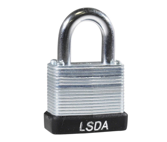 LSDA PADLOCK LAMINATED 30MM BODY 11/16" SHACKLE  Keyed Alike