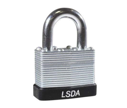 LSDA PADLOCK LAMINATED 44MM BODY 1-3/16" SHACKLE Keyed Alike