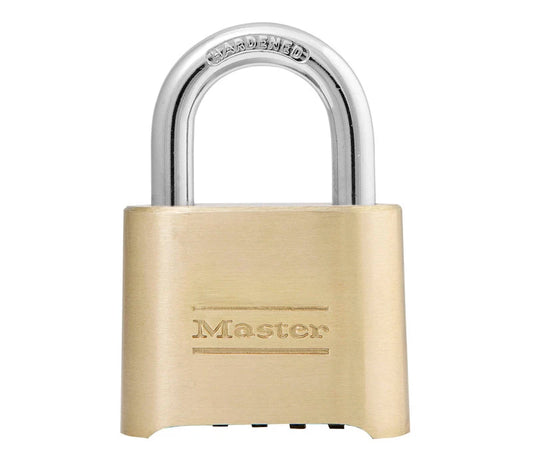 MASTER PADLOCK COMBINATION RESETTABLE 1" SHACKLE