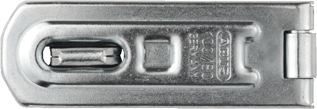 Abus No. 100/80 Hardened Steel Hasp