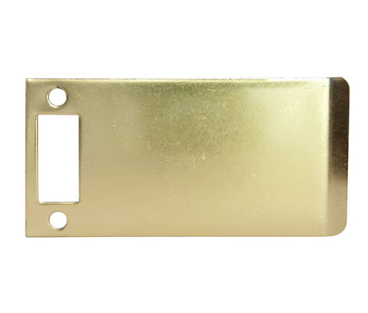 DON-JO EXTENDED LIP STRIKE 2-3/4" X 5" BRASS 