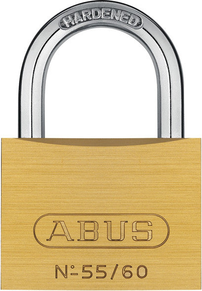 Abus 55/60 2-3/8" Brass Padlock (Keyed Alike 5601)