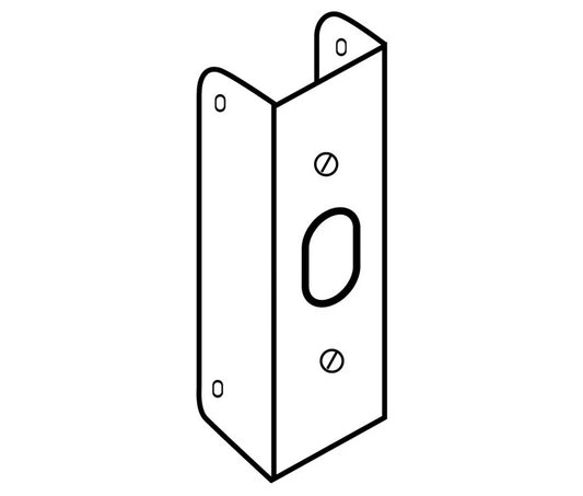 DON-JO DOOR REINFORCER 4-1/2" X 1" FOR 1-3/8" THICK DOOR