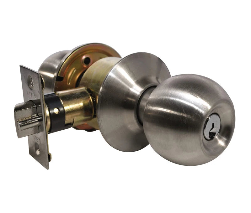 LSDA GRADE 3 ENTRY KNOB BALL STAINLESS STEEL
