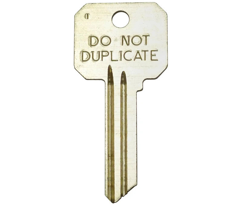LSDA Restricted Large Brass DND Key Blank LSA (6 Pin)