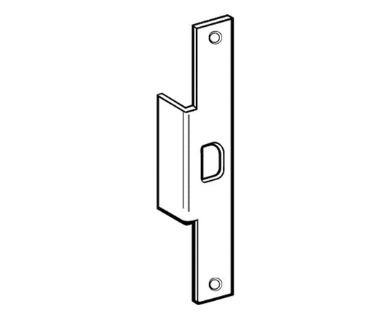 DON-JO ALUMINUM ELECTRIC STRIKE FILLER PLATE