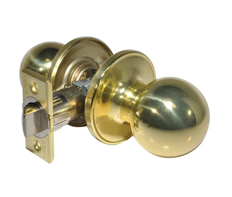 LSDA GRADE 3 PASSAGE KNOB BALL BRIGHT BRASS