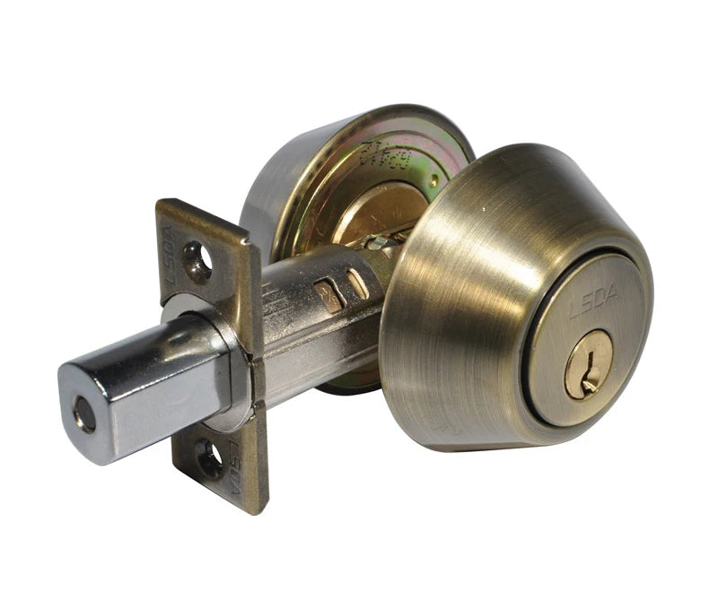 LSDA GRADE 3 DOUBLE CYLINDER DEADBOLT WEISER KEYWAY