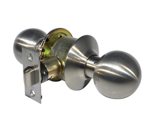 LSDA GRADE 3 PASSAGE KNOB BALL SATIN NICKEL
