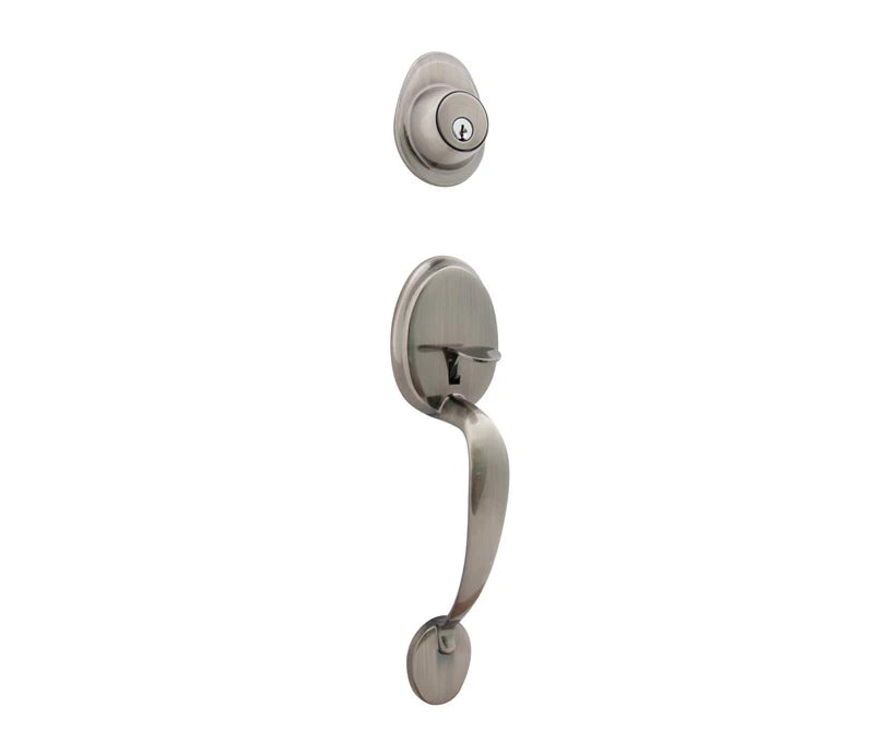 LSDA Entry Handleset WR5 – Early American Antique Nickel (40EA15A W) 078928