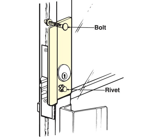 Don-Jo Duronodic Coated Right Hand Reverse Latch Guard