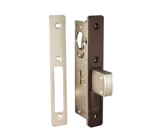 LSDA DEADBOLT 1-1/8" WITH ALUMINUM & DARK BRONZE FACEPLATE