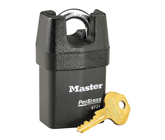 MASTER LOCK PADLOCK REKEYABLE SHROUDED LESS CYLINDER