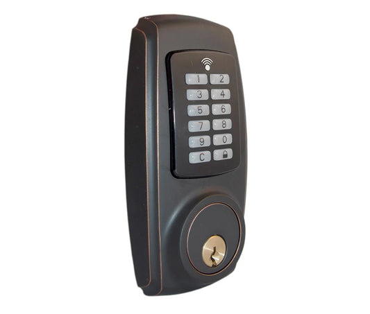 LSDA DEADBOLT ELECTRONIC KEYPAD SCHLAGE KEYWAY WITH 2 SMART CARDS