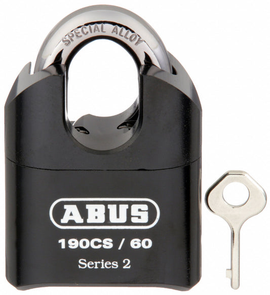 Abus 190/60CS Closed Shackle Resettable Combination Padlock