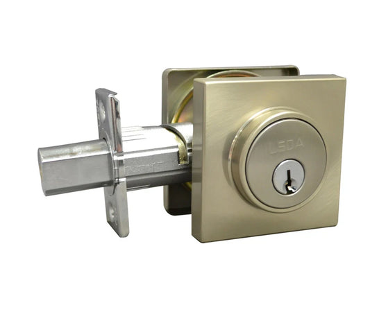 LSDA GRADE 3 DEADBOLT SINGLE CYLINDER CONTEMPORARY WEISER E KEWAY