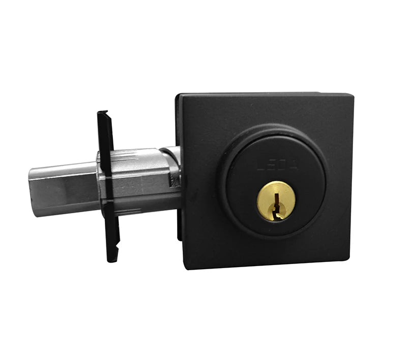 LSDA GRADE 3 DEADBOLT SINGLE CYLINDER CONTEMPORARY WEISER KEYWAY