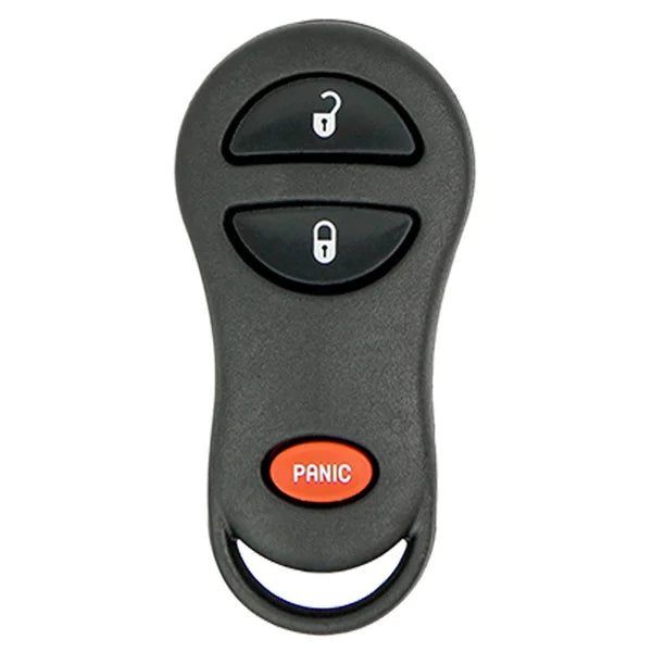1999-2004 Dodge Jeep / 3-Button Keyless Entry Remote / (Aftermarket) 