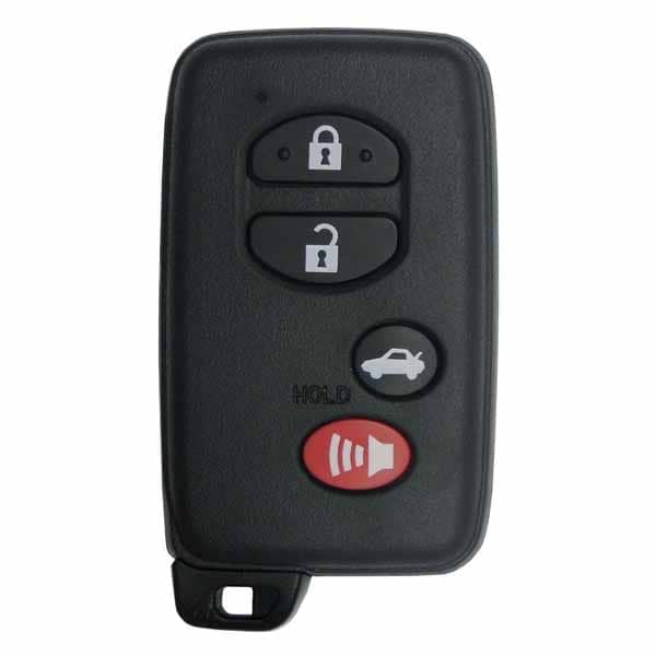 2007-2013 Toyota / 4-Button Smart Key / HYQ14AAB (E Board – 3370) (Aft