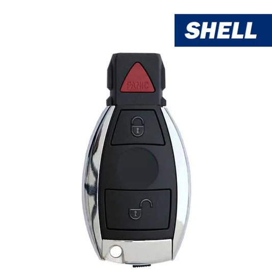 2007-2018 Mercedes Benz  3-Button Smart Key Shell (Aftermarket)