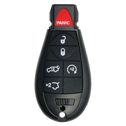 2008-2012 Jeep / 6-Button Fobik Key /  (Aftermarket)