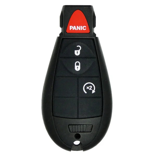 2008-2013 Chrysler Dodge / 4-Button Fobik Key / (AFTERMARKET)