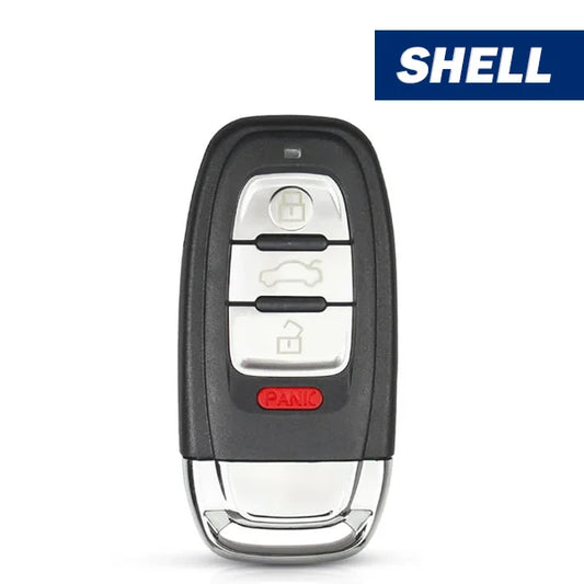 2008-2016 Audi 4-Button Smart Key SHELL (Aftermarket) 