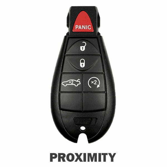2009-2013 Jeep Grand Cherokee Dodge Durango 5-Button Keyless Aftermark