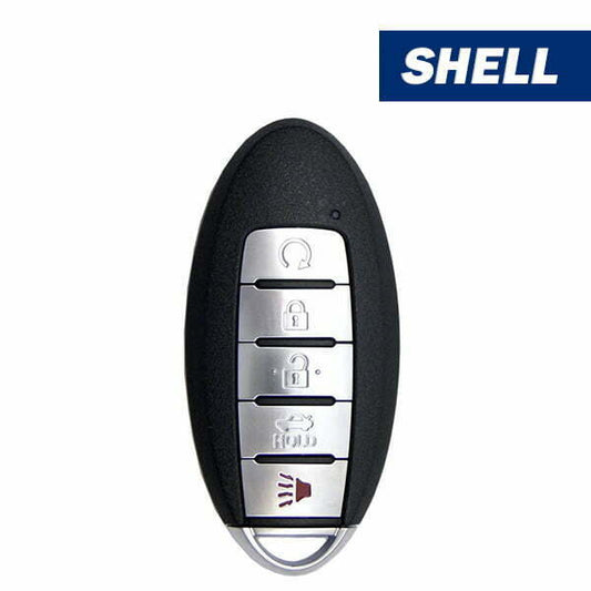 2009-2019 Nissan 5-Button Smart Key Shell  (Aftermarket)