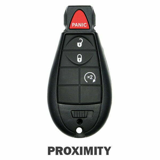 2009-2020 Jeep Chrysler Dodge 4-Button Fobik Key Aftermarket