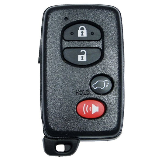 2010-2017 Toyota / 4-Button Smart Key / w/ Hatch / PN: 89904-0T060 / HYQ14ACX / GNE Board (Aftermarket)