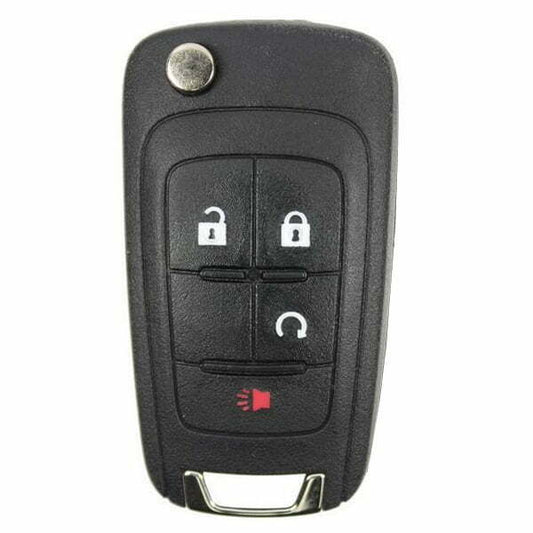 2010-2019 GM / 4-Button Flip Key  (Aftermarket)