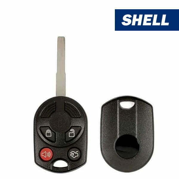 2011-2020 Ford 4-Button Old Style / Remote Head Key SHELL / High Security Blade (Aftermarket)