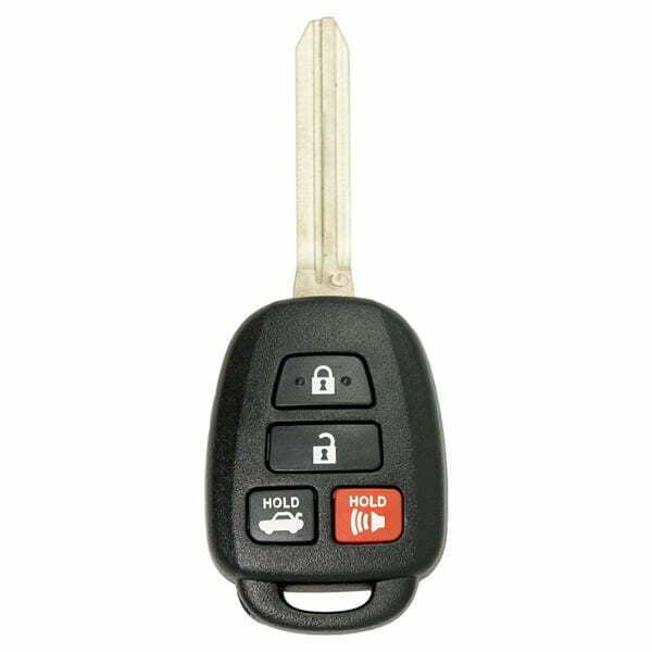 2012-2014 Toyota Camry / 4-Button Remote Head Key Aftermarket