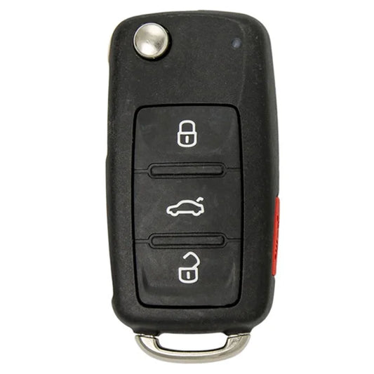 2012-2018 Volkswagen / 4-Button Flip Key / (AFTERMARKET)
