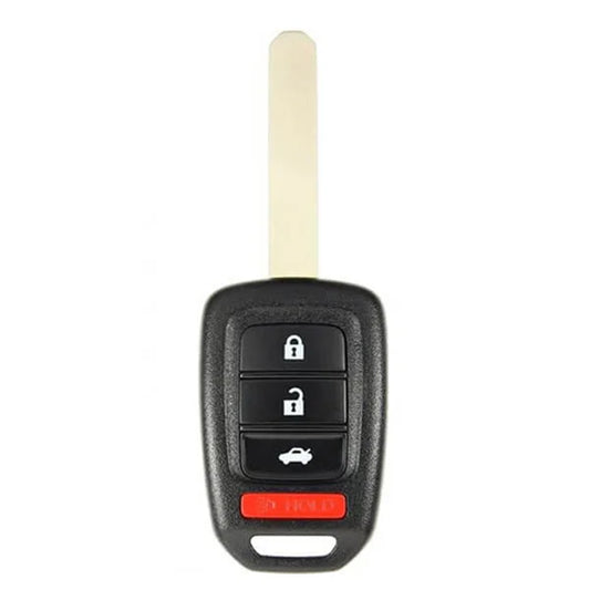 2013-2015 Honda Accord Civic 4-Button Remote Head Key (Aftermarket)