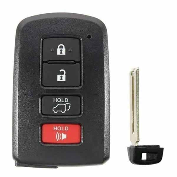 2013-2018 Toyota RAV4 / 4-Button Smart Key / HYQ14FBA / G Board 0020 (Aftermarket)