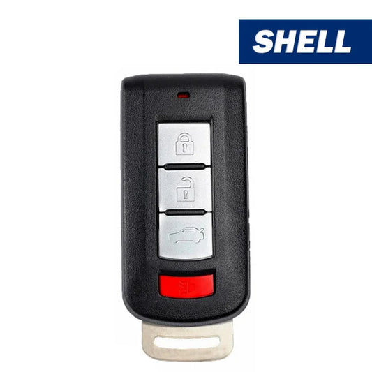 2013-2020 Mitsubishi Mirage / 4-Button Smart Key SHELL (Aftermarket)
