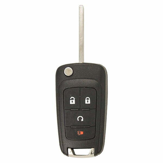 2014-2018 GM / 4-Button Flip Key Remote  (Aftermarket)