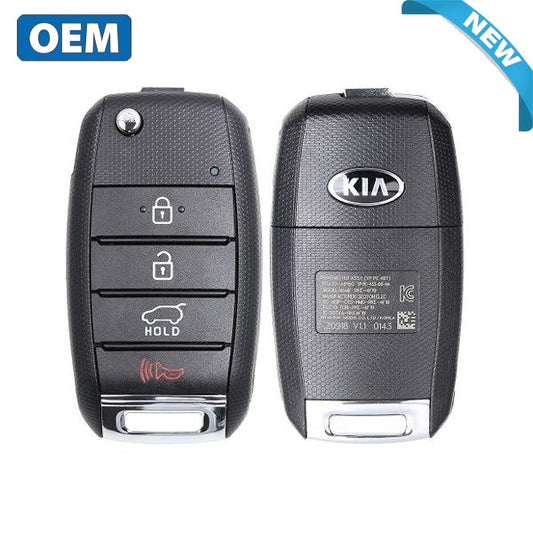 2015-2018 Kia Sedona / 4-Button Flip Key  (OEM)
