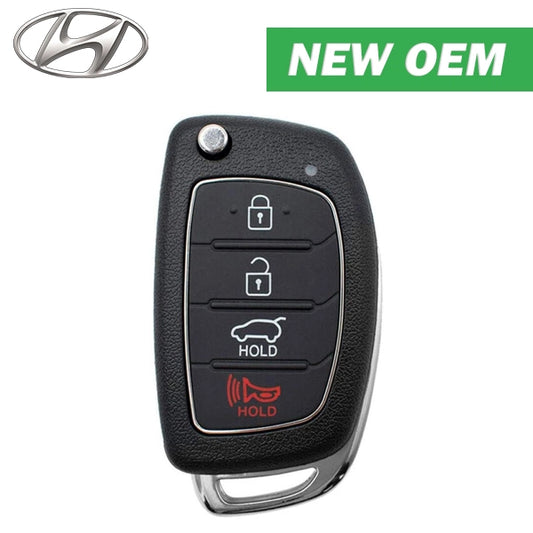 2015-2019 Hyundai Tucson / 4-Button Remote Flip Key (OEM)